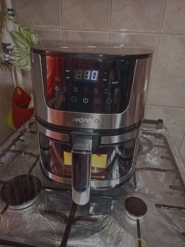 Customer photo review of Air Fryer Novio Grill & Fry