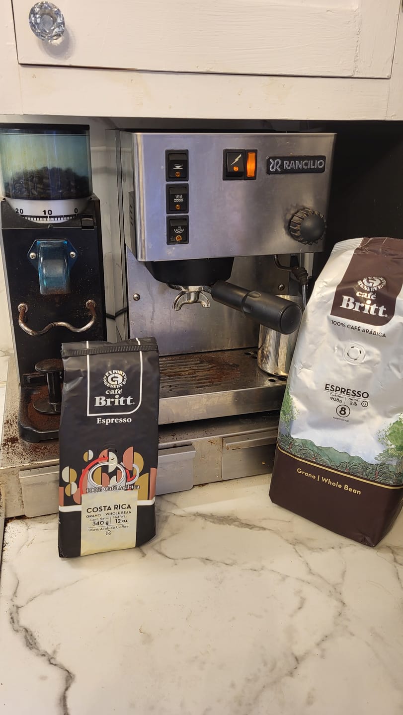 Customer photo review of COSTA RICAN ESPRESSO COFFEE 2LB
