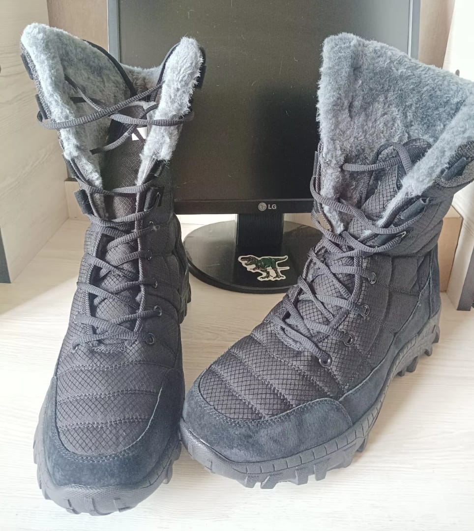 Customer photo review of Winterwanderschuhe | Große und robuste Schneestampfer