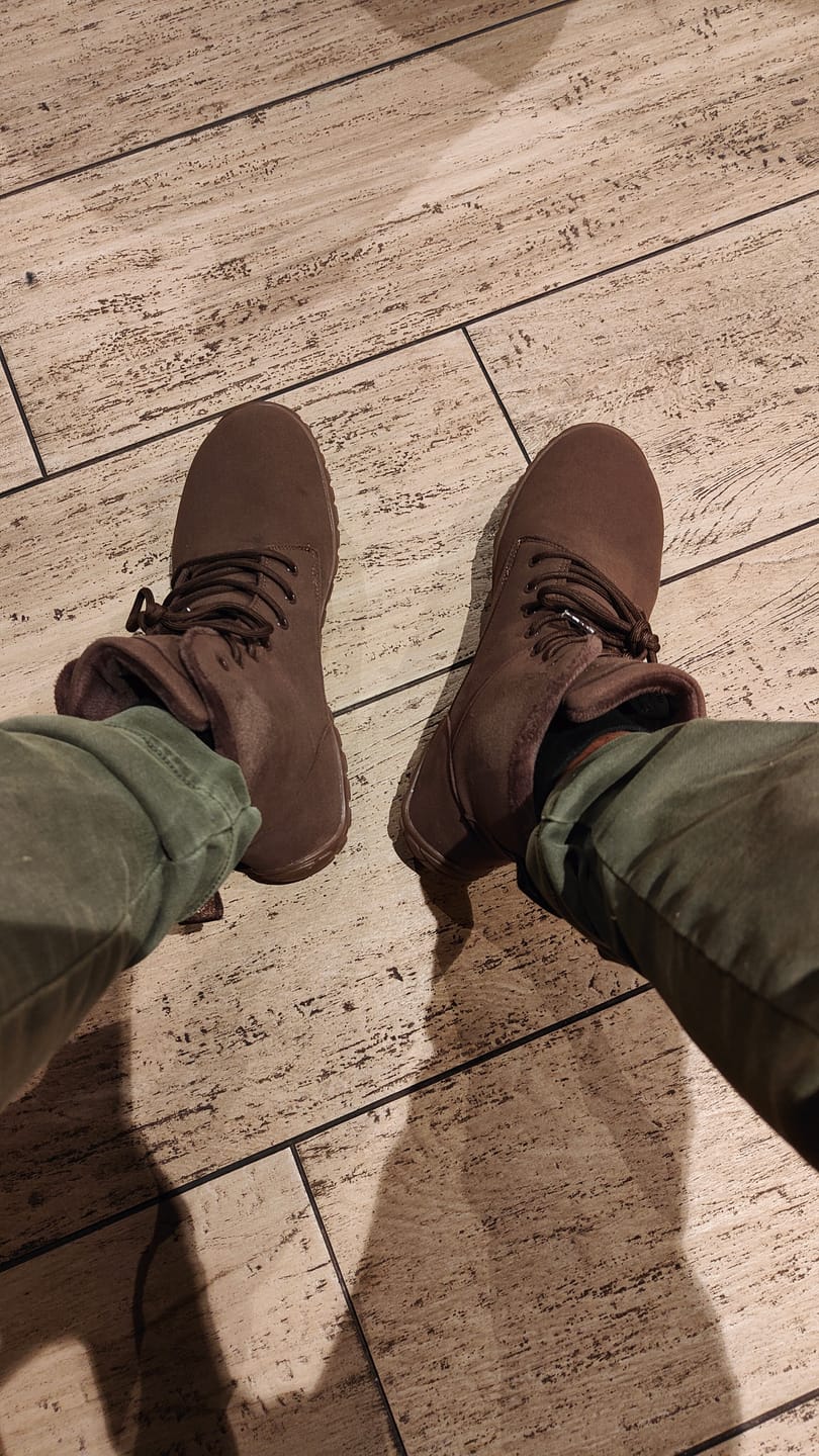 Customer photo review of Ambition Ⅰ - Zapatos Barefoot de Invierno