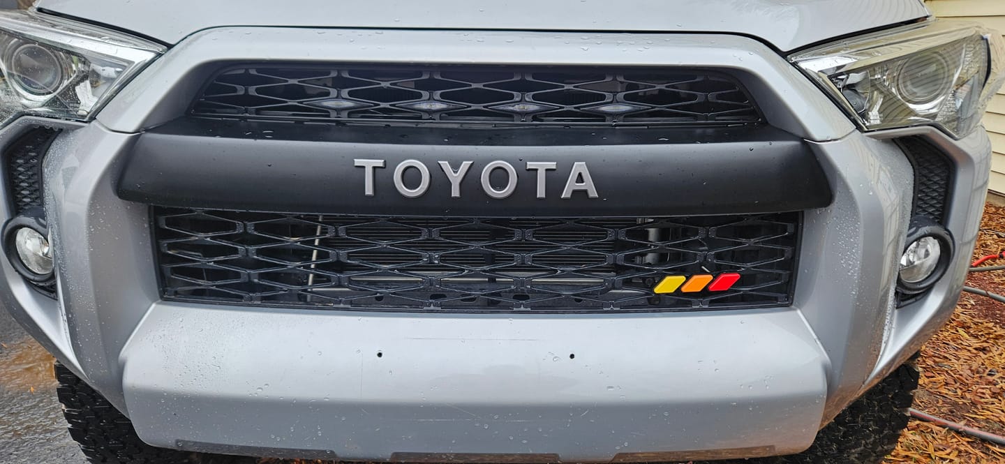 Customer photo review of 2014-2024 TOYOTA 4RUNNER TRD PRO GRILLE FIT FOR TOYOTA 4RUNNER