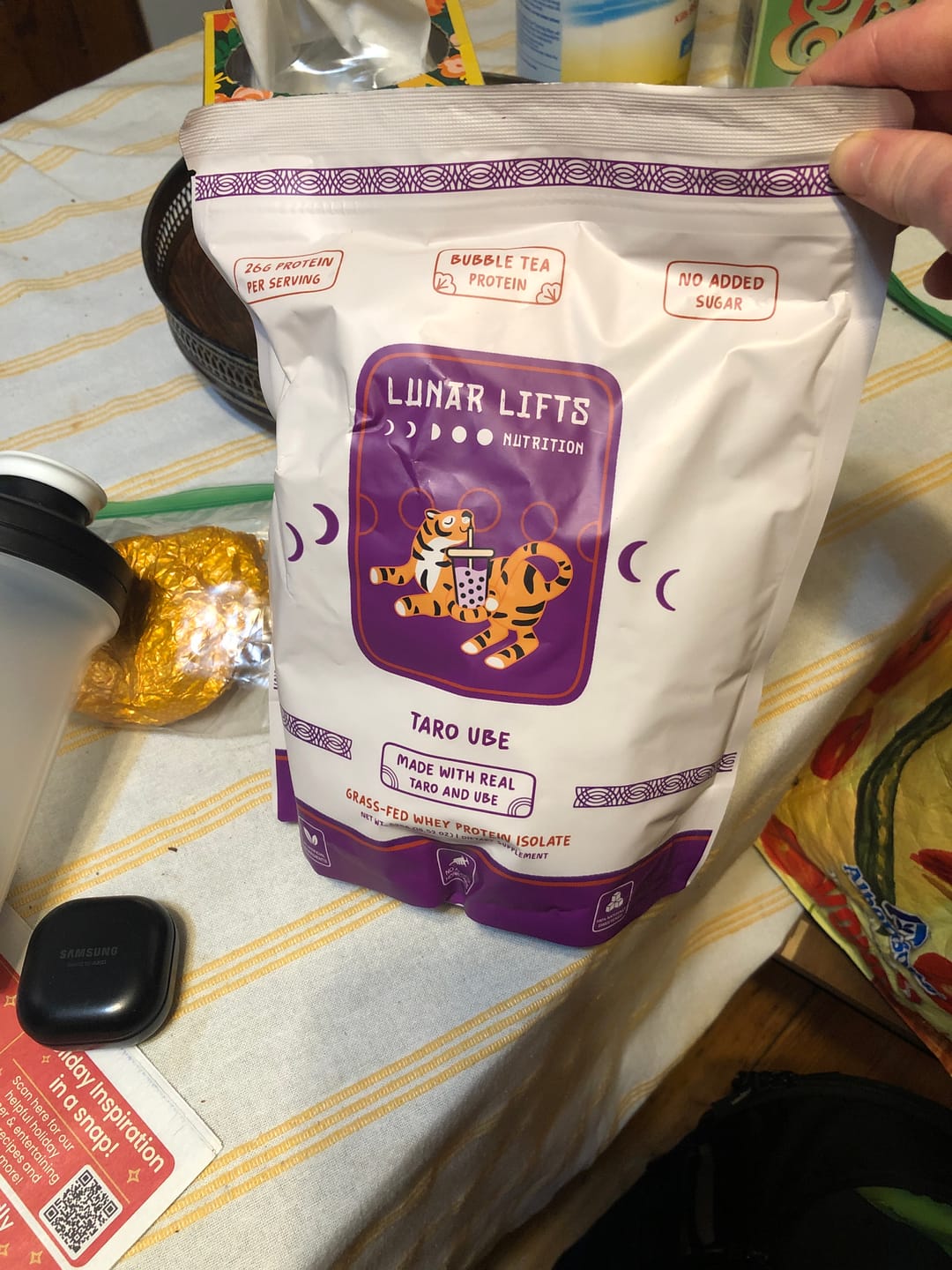 Customer photo review of Taro Ube - Whey Protein Isolate