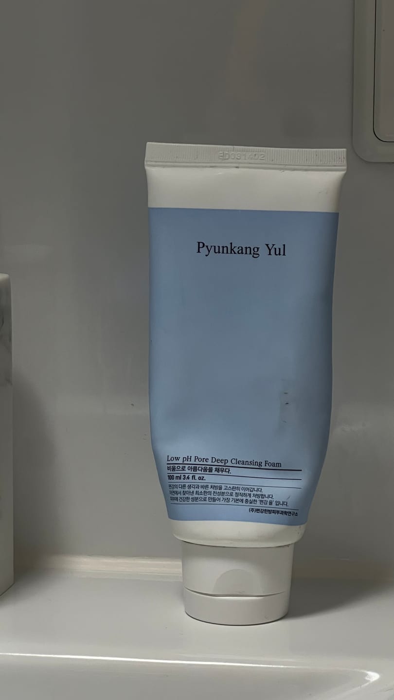 Customer photo review of Maigas putas sejas tīrīšanai Pyunkang Yul Low pH Pore Deep Cleansing Foam