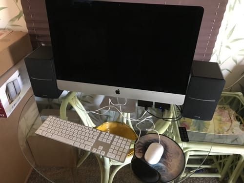 Customer photo review of R1280DB Powered Bluetooth Speakers (Certified Refurbished)