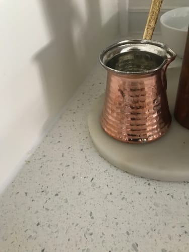 Customer photo review of Copper Coffee pot (Briki) - 200ml
