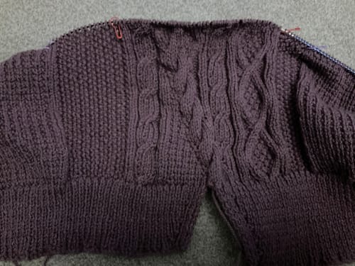 Customer photo review of Ladies Mystery Knitting Box