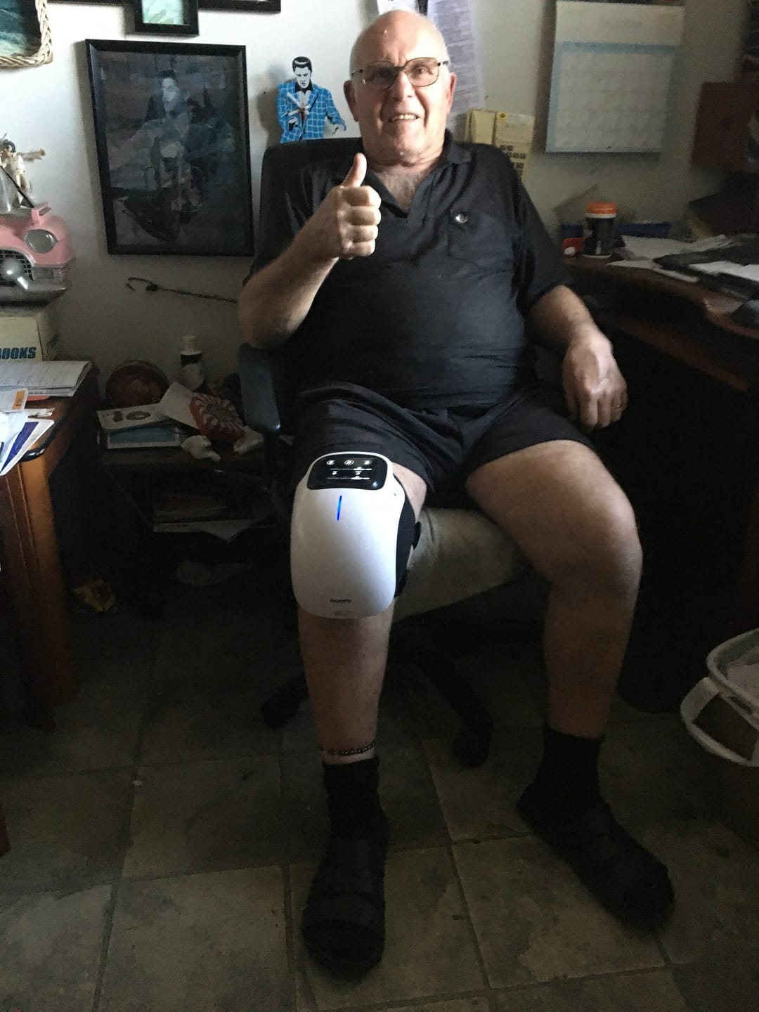 Customer photo review of ReliveX™ Kniemassager