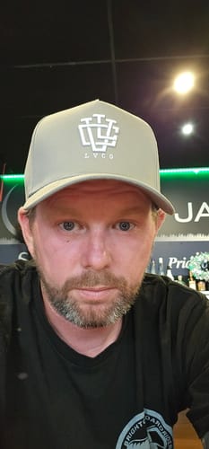 Customer photo review of LVCO "Grey" A-Frame LVCO Snapback