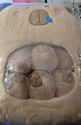 Customer photo review of CappyPig Baby Plush Bundle