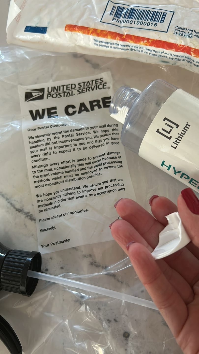 Customer photo review of Hyper Cleanse - All Purpose Cleaner