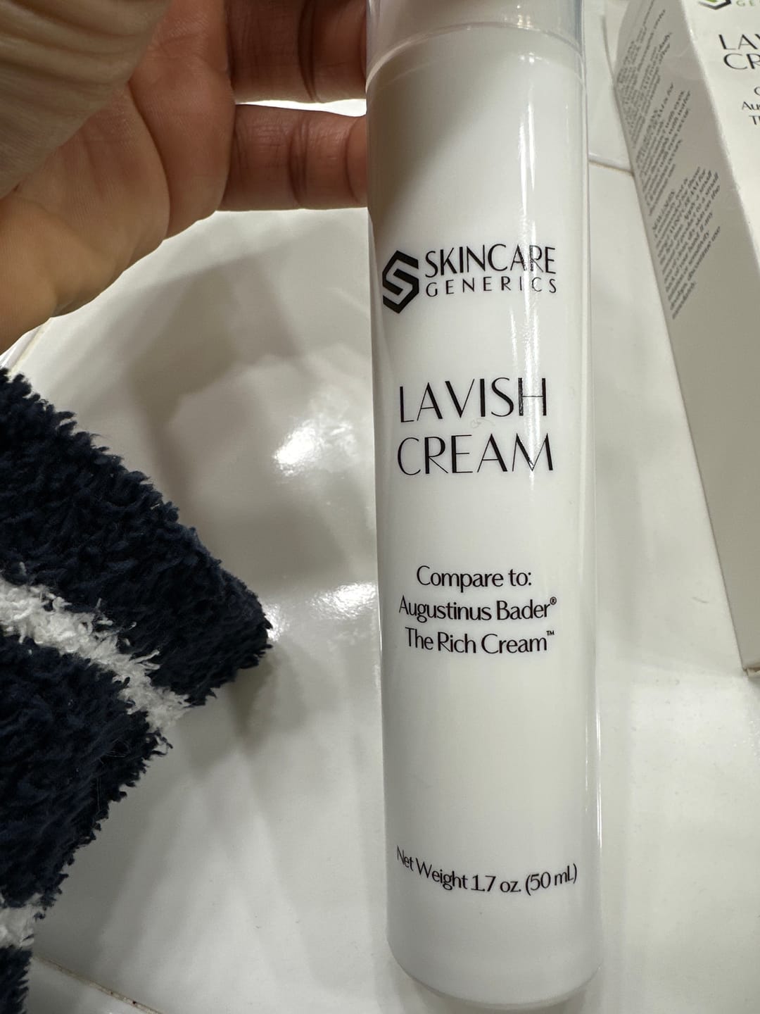 Customer photo review of LAVISH CREAM | RICH HYDRATION