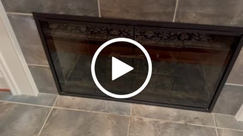 Customer video review of Cabot - Steel Masonry Fireplace Glass Doors