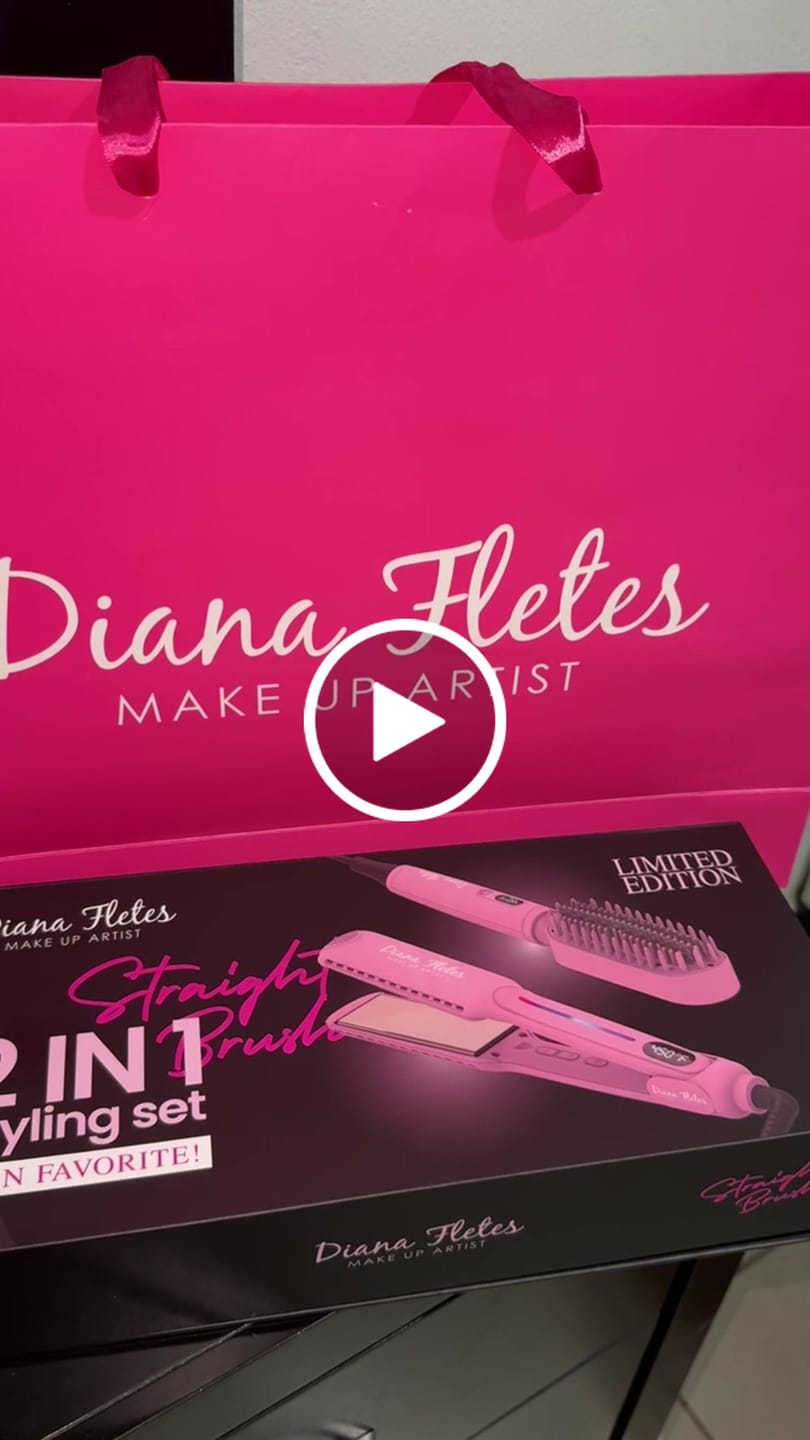 Customer video review of Set Plancha Profesional Infrarroja + Cepillo Alaciador