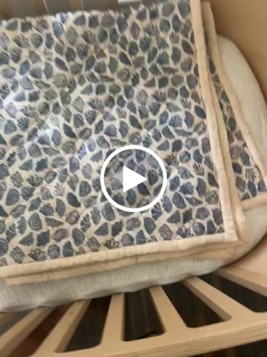 Customer video review of Quilted Blanket