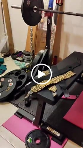 Customer video review of Original Flat Bench