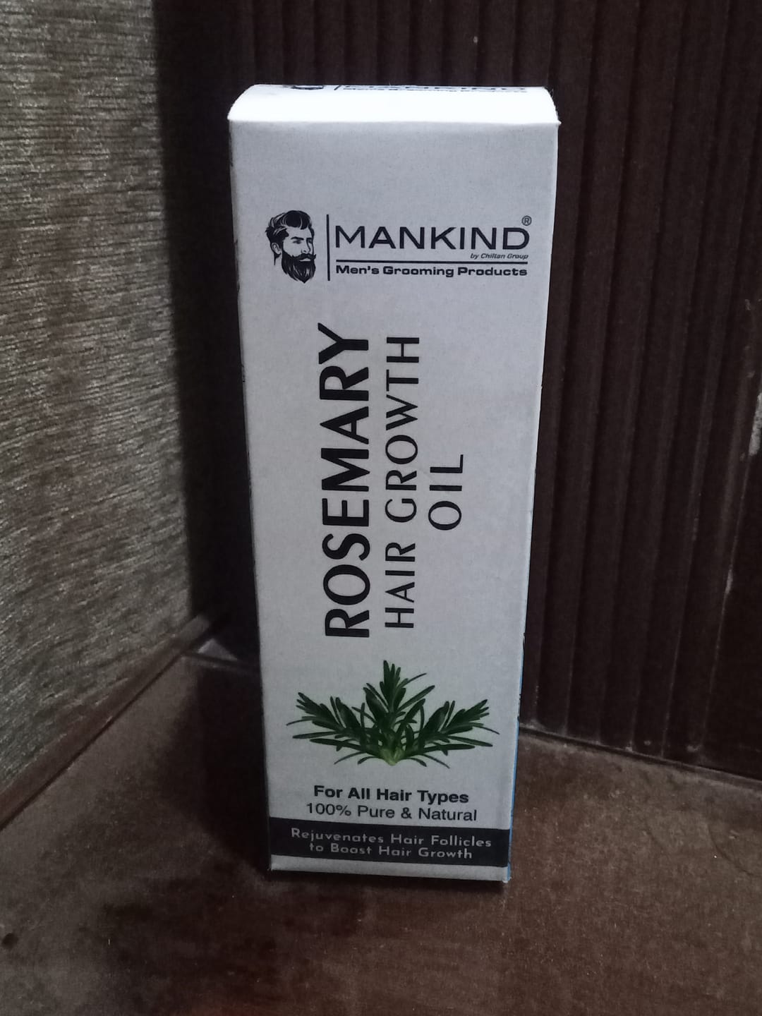 Customer photo review of Rosemary Hair Growth Oil - Rejuvenates Hair Follicles to Boost Hair Growth, Detangles Hair & Repair Damaged Hair