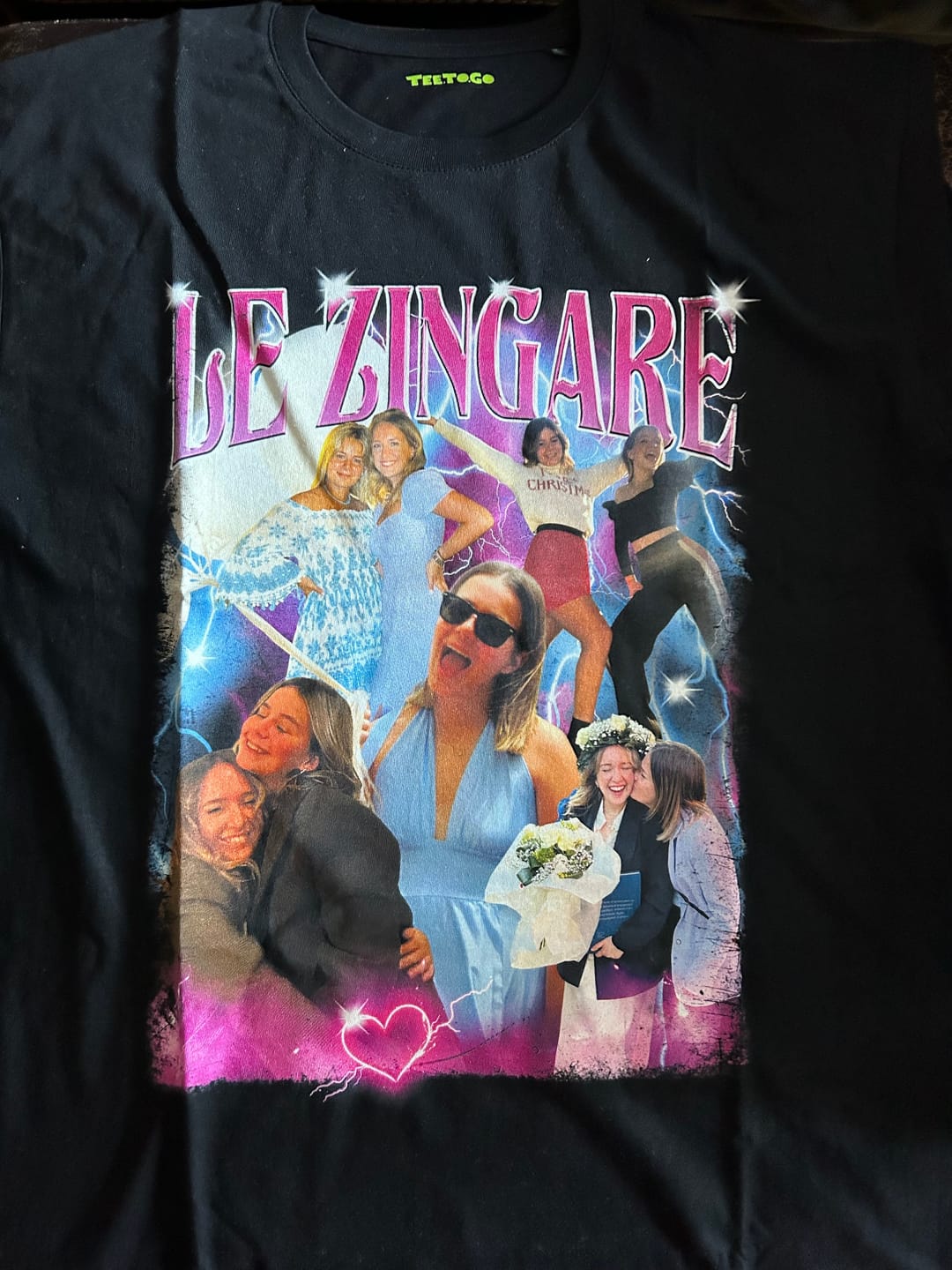 Customer photo review of BOOTLEG T-SHIRT GIORGIA TEMPLATE