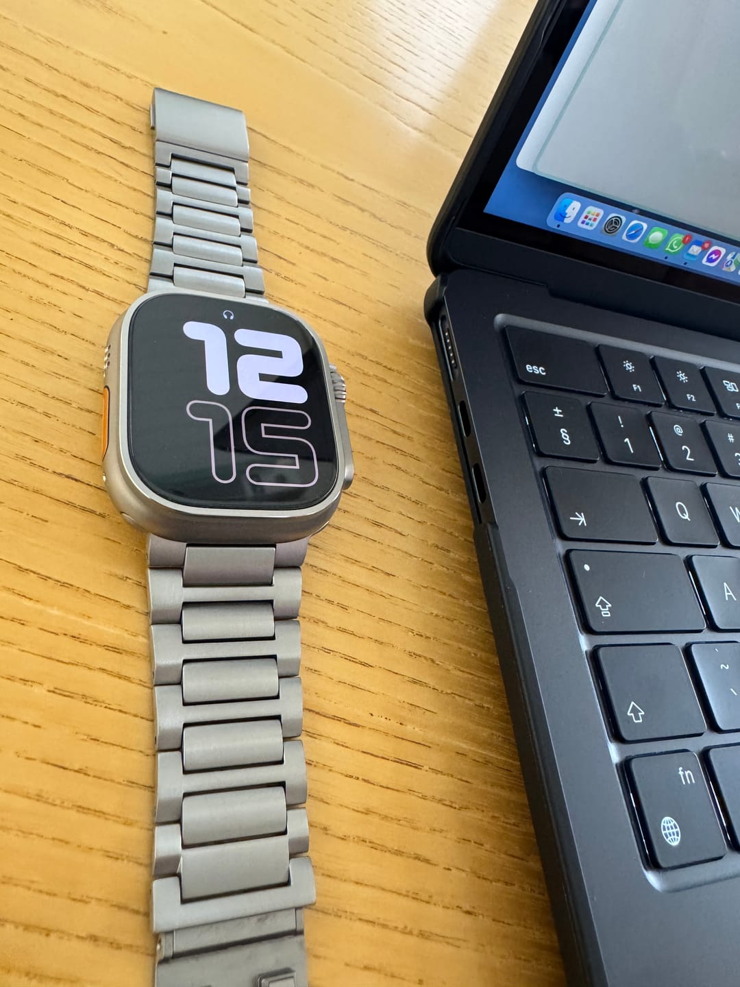 Customer photo review of Titanium Bracelet Pro