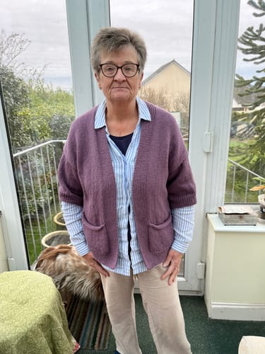 Customer photo review of Ladies Mystery Knitting Box