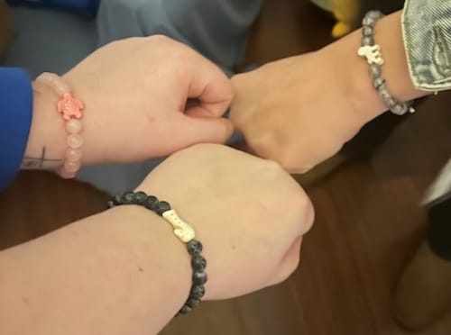 Customer photo review of The Journey Bracelet