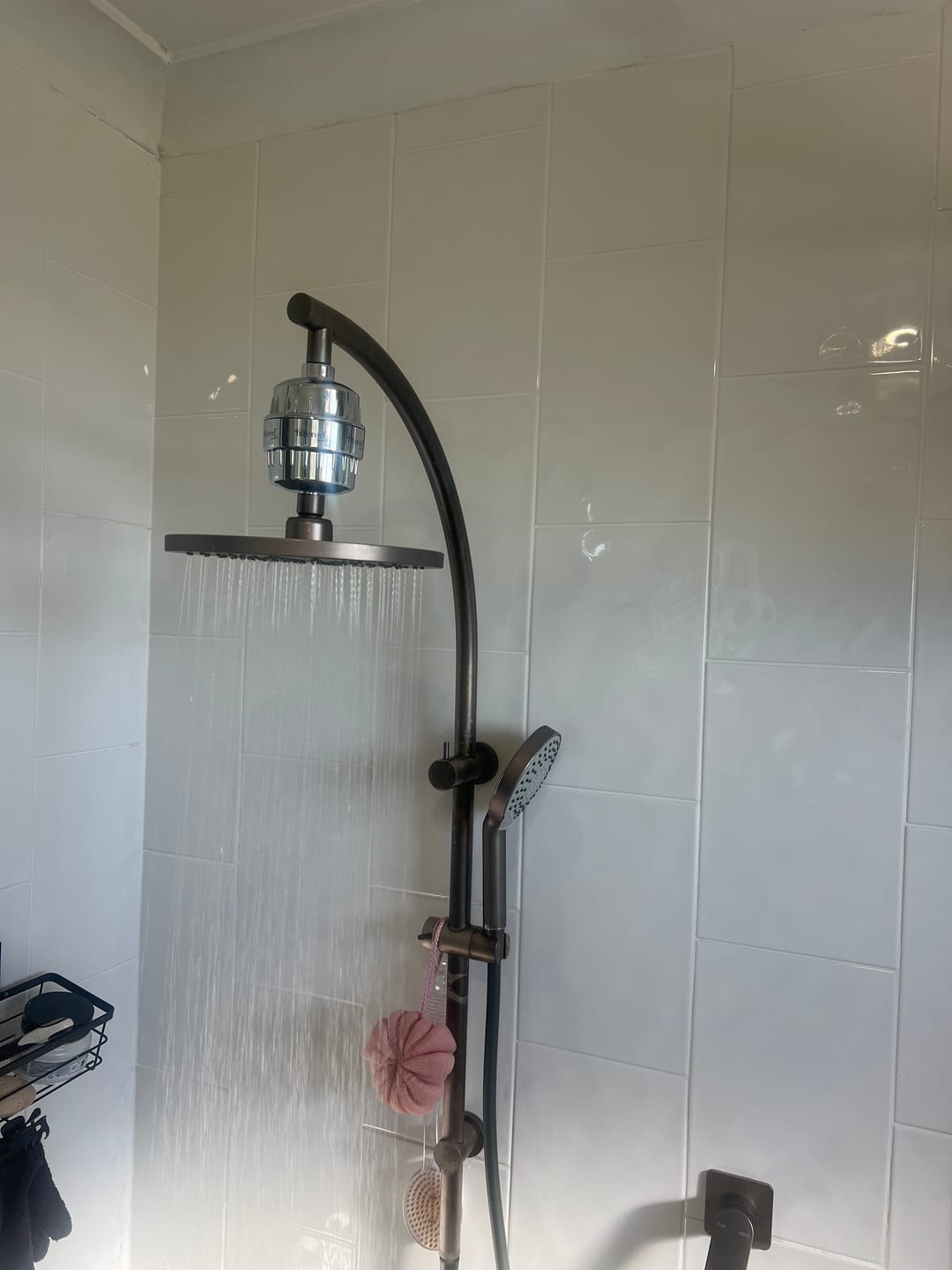 Customer photo review of Shower Purifier - Silver