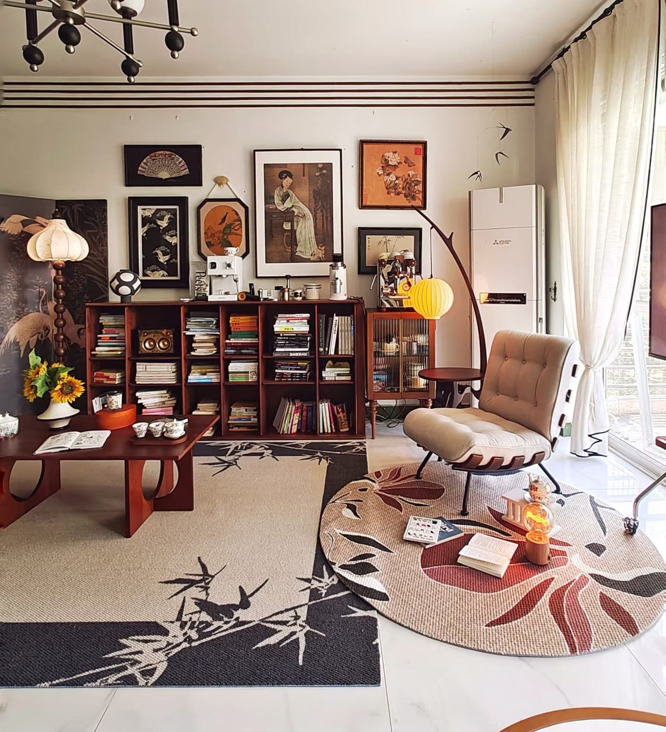 Customer photo review of Plato Solid Wood Bookcase | Sideboard