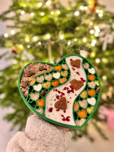 Customer photo review of Lick Mat - Forest Green