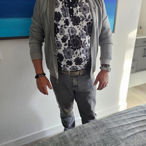Customer photo review of Black Flowers 2.0
