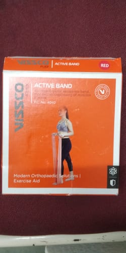 Customer photo review of Active Band | Physical Resistance Band for Exercise, Workouts, Gym, Stretching, Yoga | Muscles & Joints Strengthener