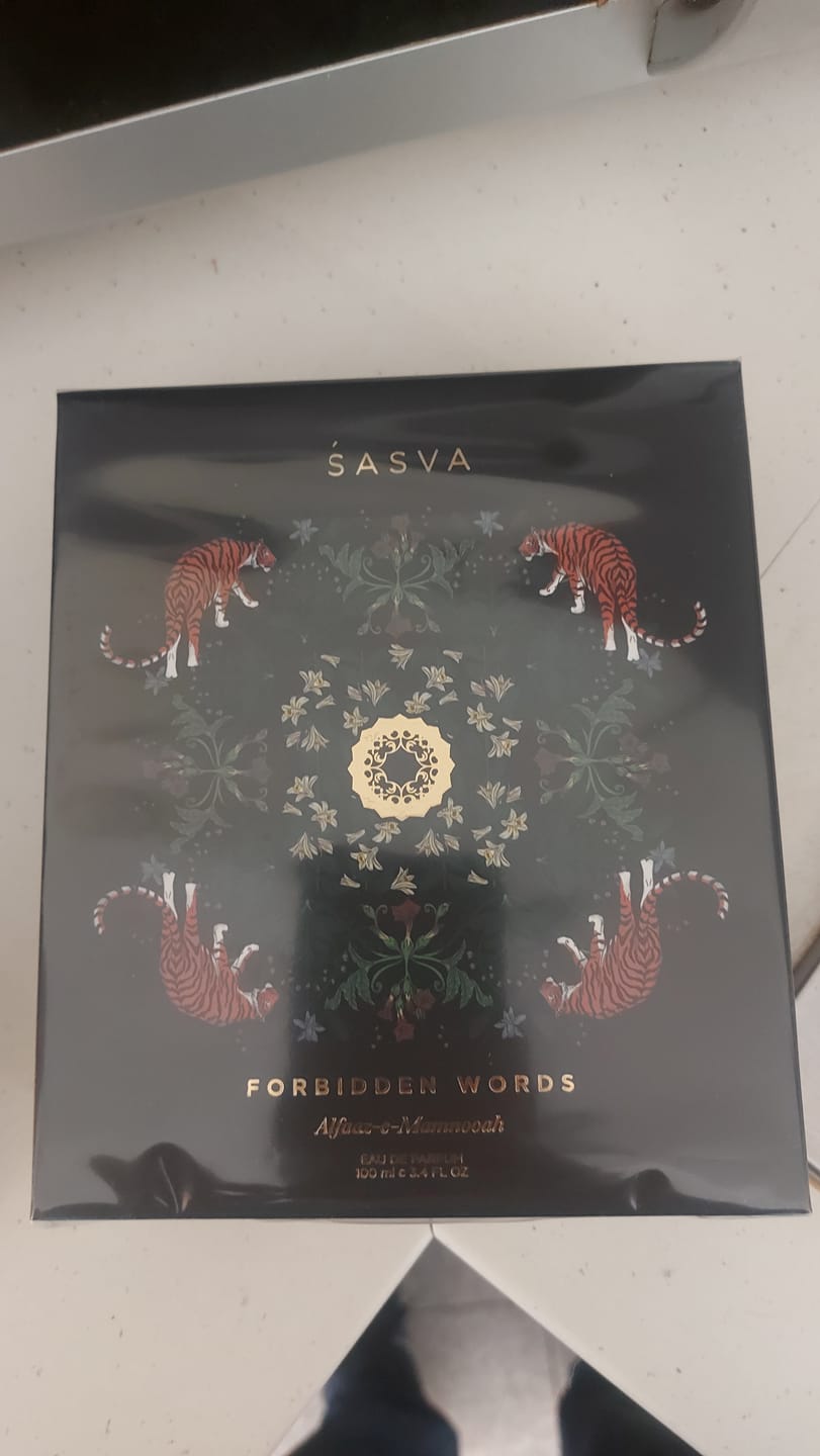 Customer photo review of SASVA - FORBIDDEN WORDS