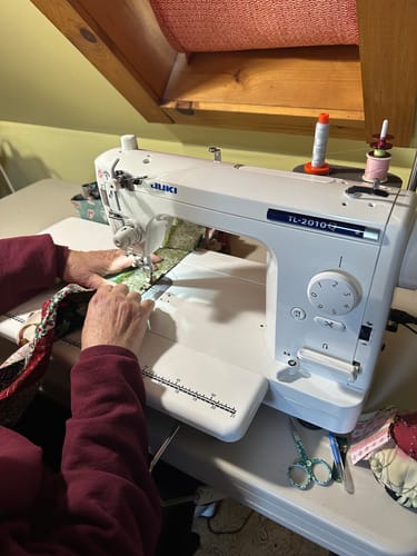 Customer photo review of Juki TL-2010Q Quilting Machine