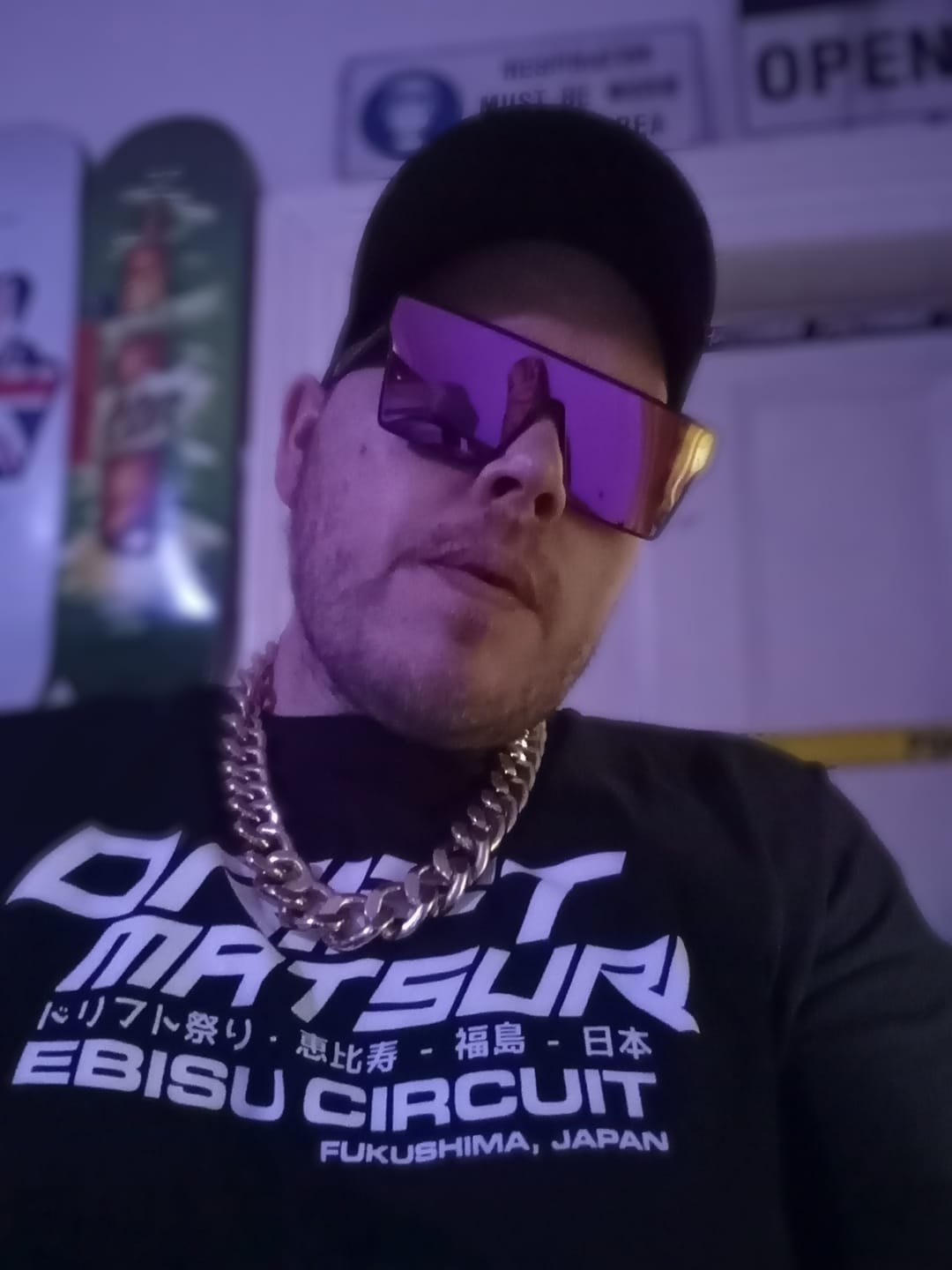 Customer photo review of Drift Matsuri Track Tee - Black