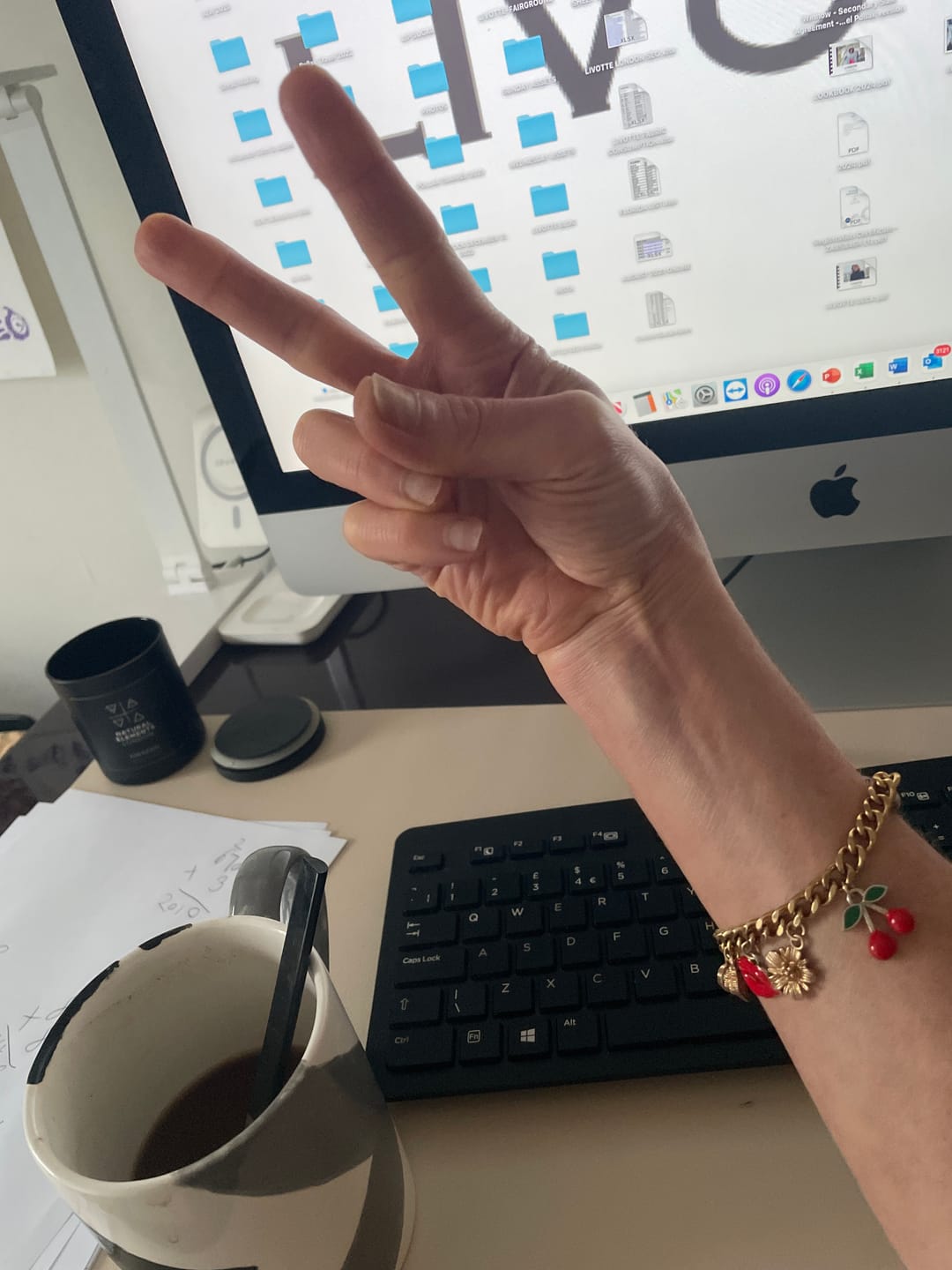 Customer photo review of FabuLove Charm Jewelry Kit