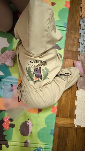 Customer photo review of Warm Waterproof Outerwear Jumpsuit