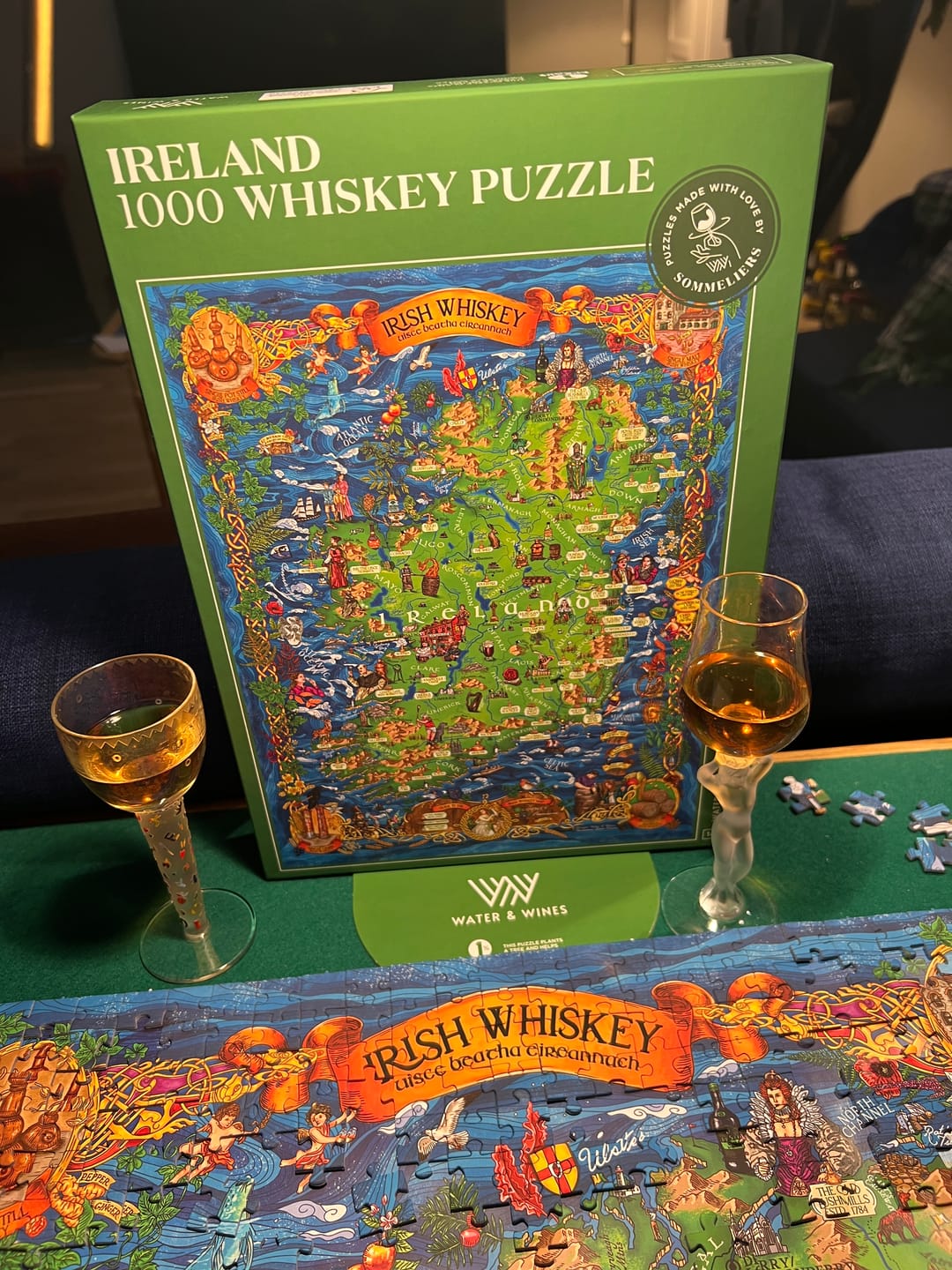 Customer photo review of Whiskey Puzzle - Ireland