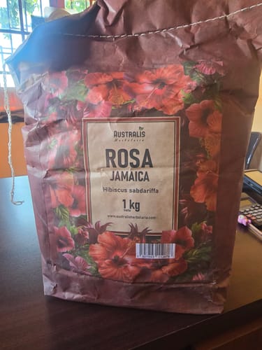 Customer photo review of Rosa Jamaica - Hibisco / Flor