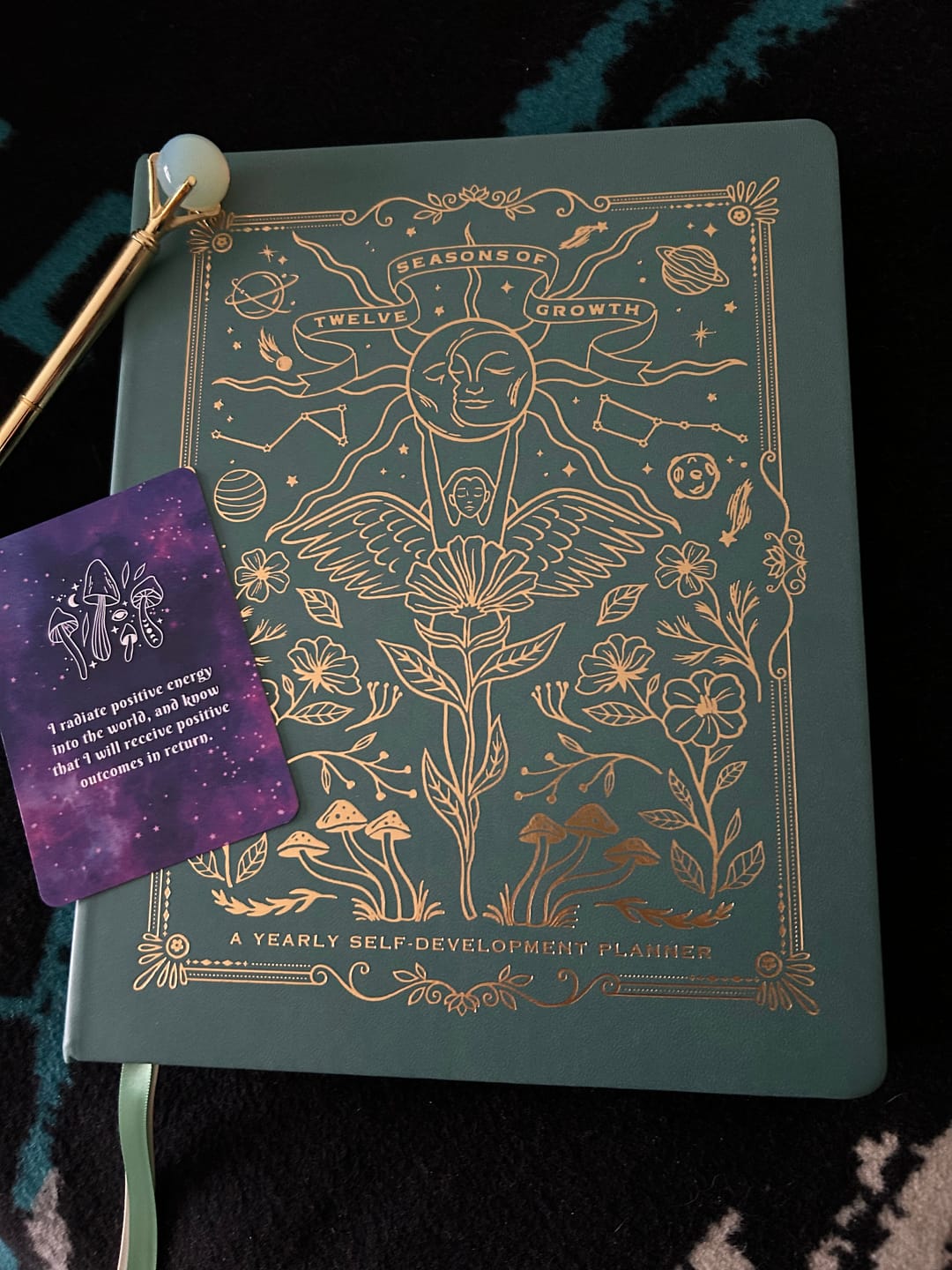 Customer photo review of *PRE-SALE* Twelve Seasons of Growth -  Yearly Self Development Planner (Undated)
