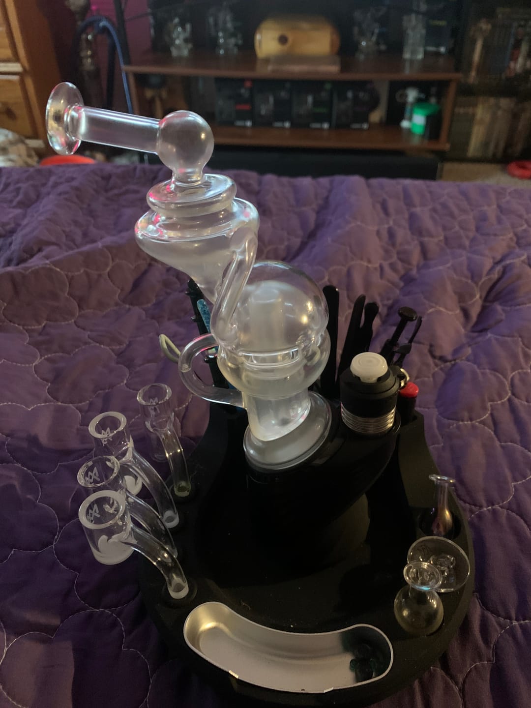 Customer photo review of Fabcycler (Puffco Peak Attachment)