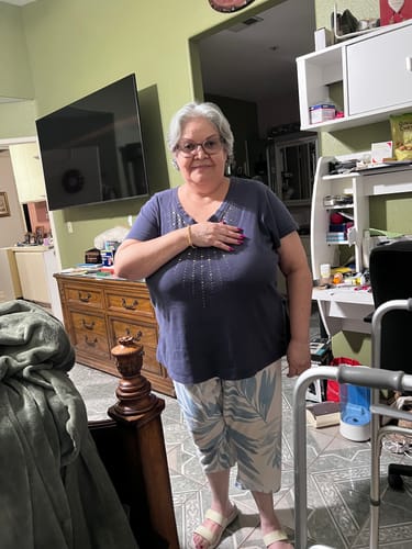 Customer photo review of Traditional Tibetan Mala Bag