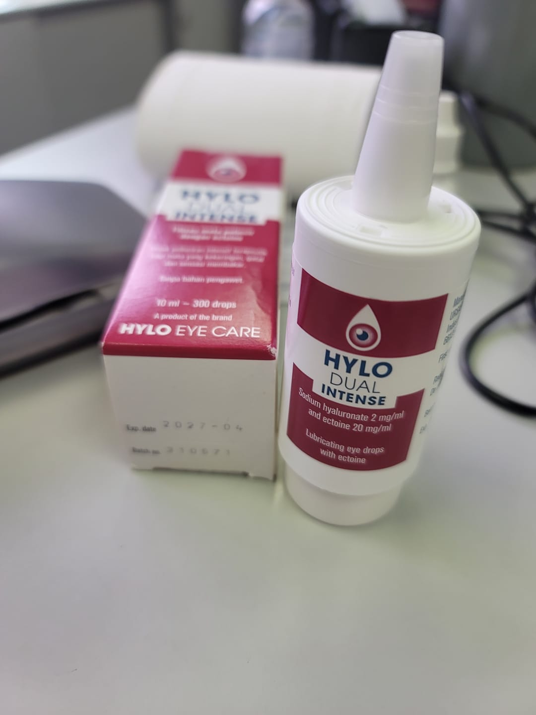 Customer photo review of HYLO Dual Intense 乾眼症強化滋潤眼藥水 10 ML