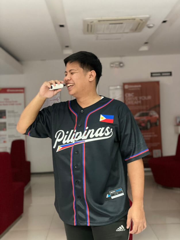 Customer photo review of Philippines Custom Baseball Jersey