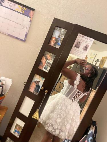 Customer photo review of Nathaly Mini Dress