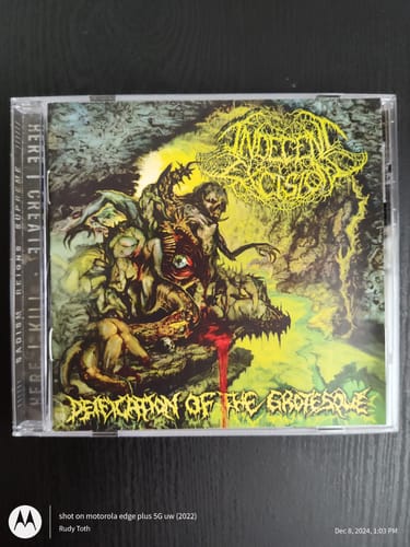 Customer photo review of Indecent Excision - Deification Of The Grotesque