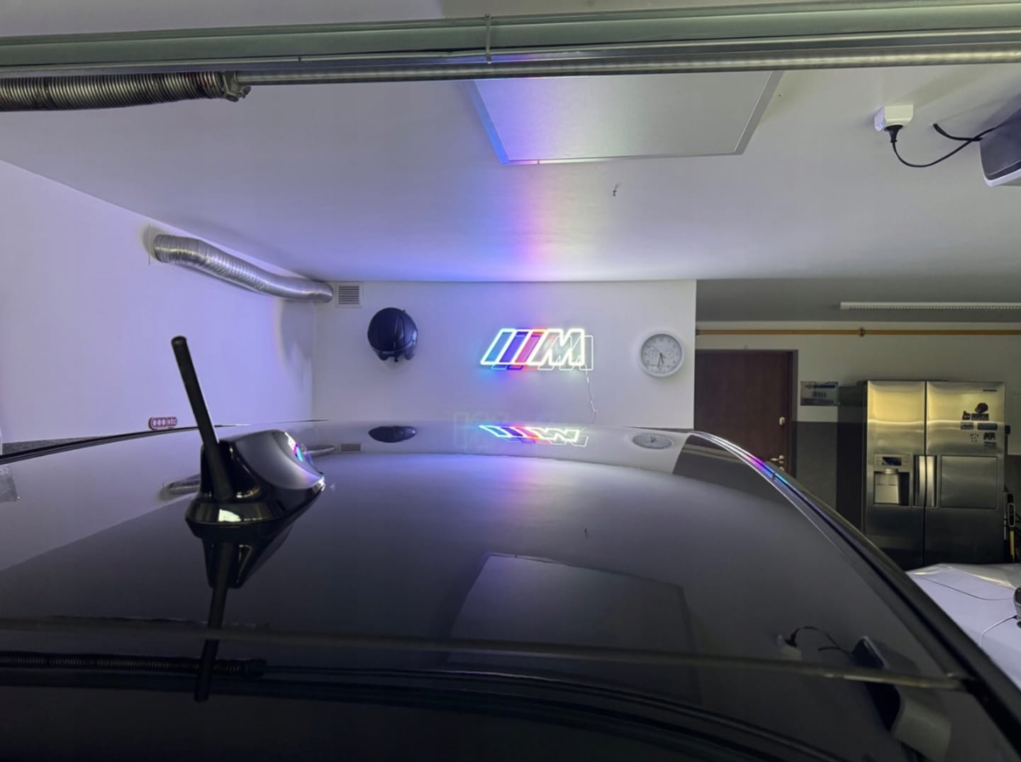Customer photo review of BMW M POWER logo neon