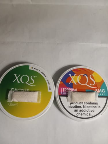 Customer photo review of Tropical Nicotine Pouches