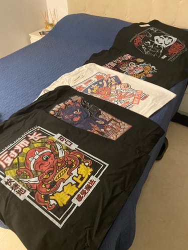 Customer photo review of Catzilla T-Shirt