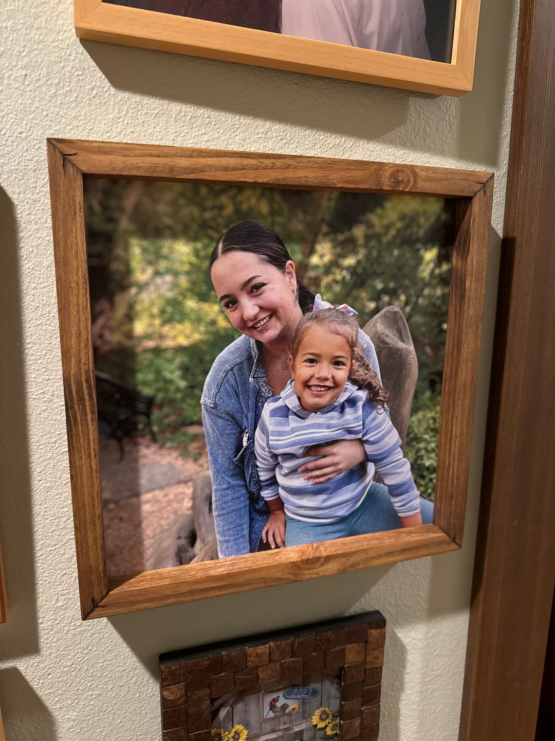 Customer photo review of Framed photo