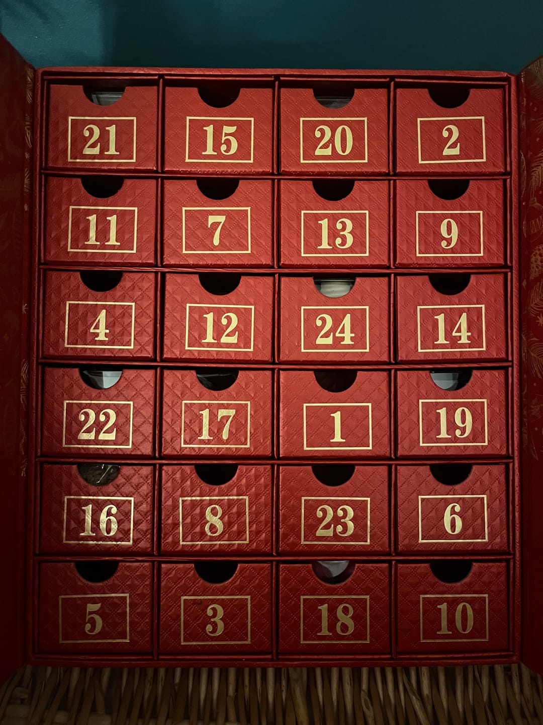 Customer photo review of The Advent Atelier: 24 Days of Chocolate