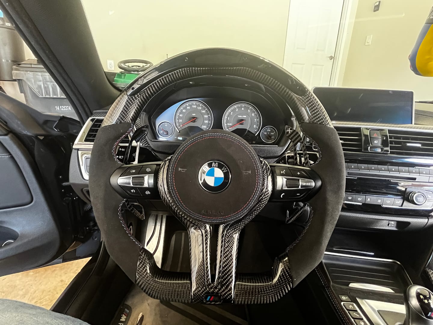 Customer photo review of BMW M Style Customizable Steering Wheel
