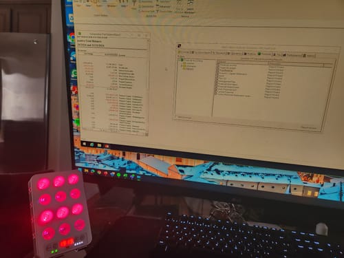 Customer photo review of Target Light 3.0 Handheld Red Light Therapy